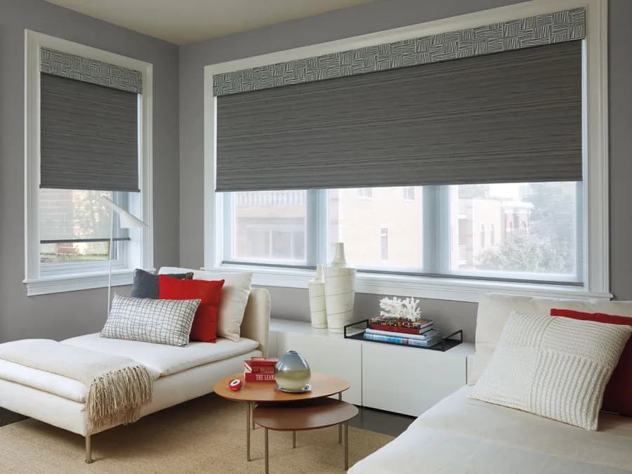 Motorized blinds controlled by smartphone app